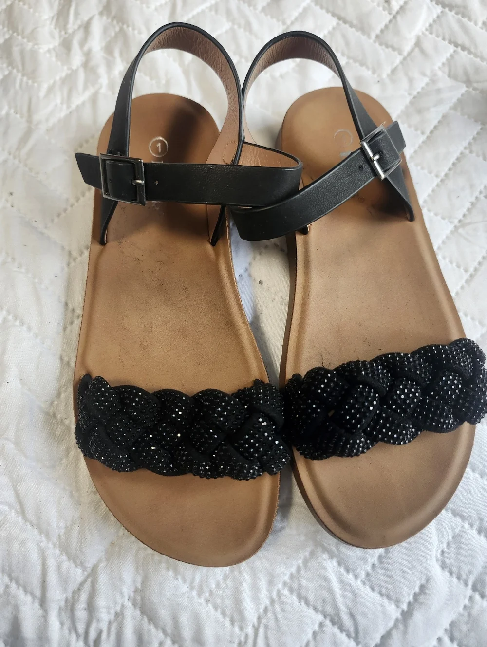 Girls Pink Gradient Double-Strap Sandals - Kids Shoes All Size 1
